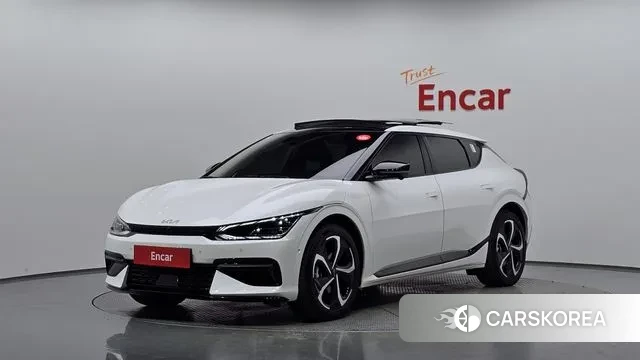Kia EV6 2023 Белый из Кореи