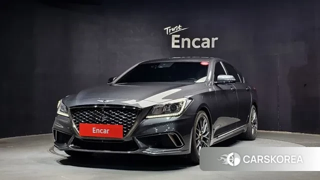 Genesis G80 2018 Черный из Кореи