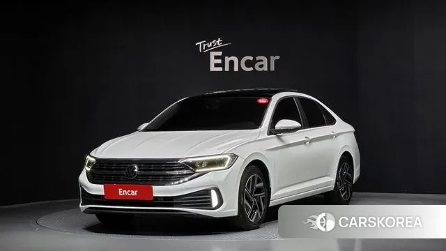 Volkswagen 7th Generation of Jetta 2022 Белый из Кореи