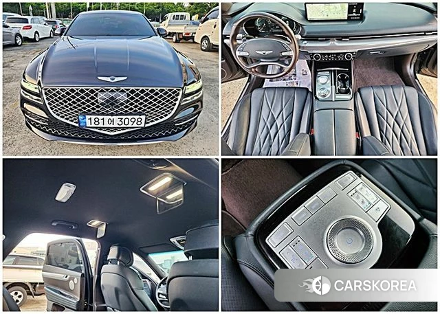 Genesis G80 (RG3) 2021 Черный из Кореи