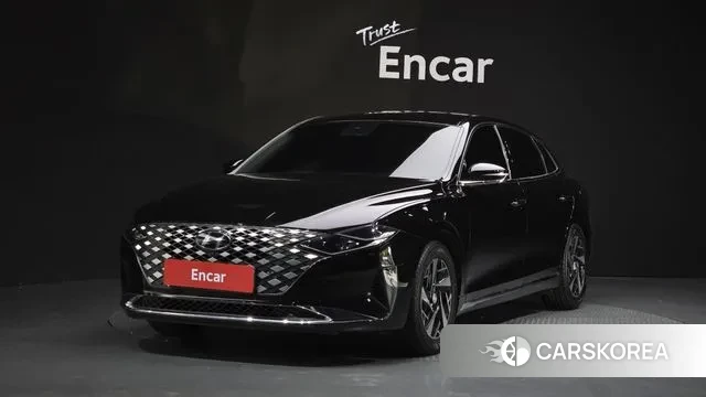 Hyundai The New Grandeur IG Hybrid 2021 Черный из Кореи