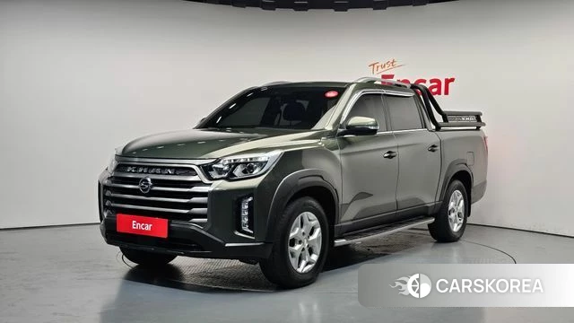 Ssangyong The New Rexton Sports Cannes 2021 Зеленый из Кореи