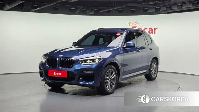 BMW X3 (G01) 2019 Синий из Кореи