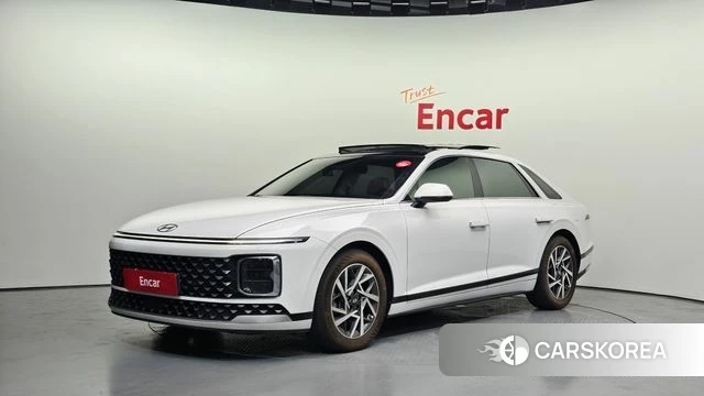 Hyundai Grandeur (GN7) 2023 Белый из Кореи