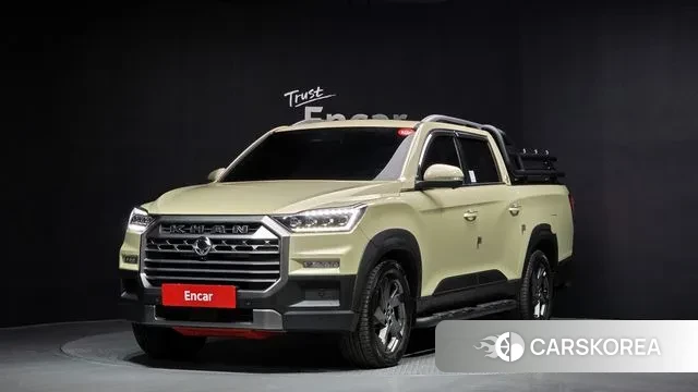 Ssangyong The New Rexton Sports Cannes 2024 Жемчужный цвет из Кореи