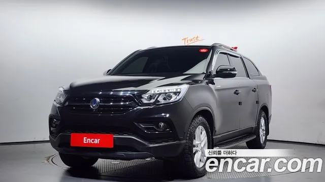 Ssangyong Rexton Sports 2019 Черный из Кореи