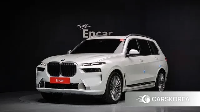 BMW X7 (G07) 2023 Белый из Кореи