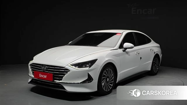 Hyundai Sonata Hybrid (DN8) 2021 Белый из Кореи