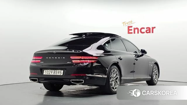 Genesis G80 (RG3) 2022 Черный из Кореи
