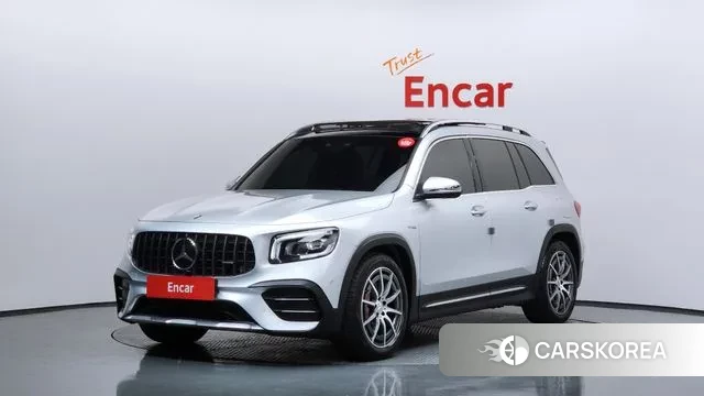 Mercedes-Benz GLB-Class X247 2022 Серебристо-серый из Кореи