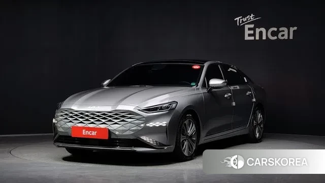 Kia K8 Hybrid 2022 Серый из Кореи