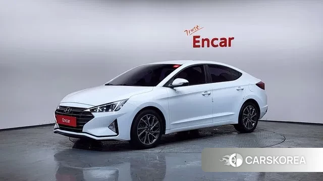 Hyundai The New Avante AD 2019 Белый из Кореи