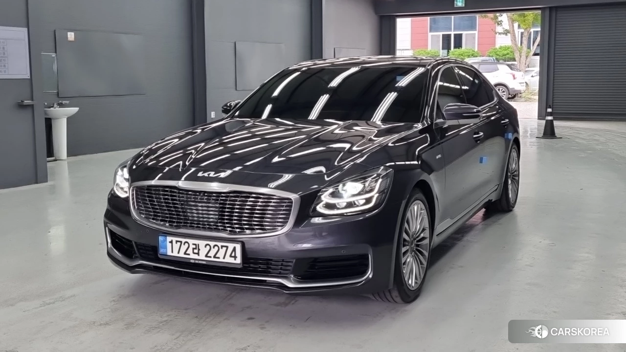 Kia More K9 2018 Серый из Кореи
