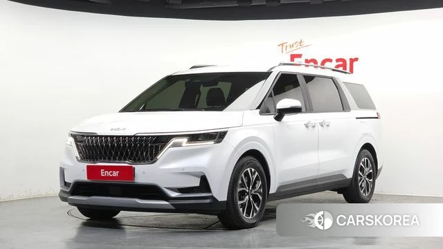 Kia Carnival 4th generation 2022 Белый из Кореи