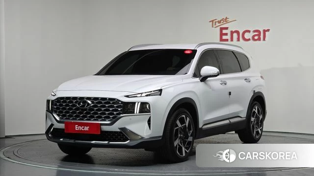 Hyundai The New Santa Fe 2020 Белый из Кореи