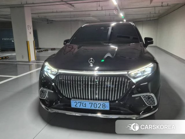 Mercedes-Benz EQS SUV X296 2024 Черный из Кореи