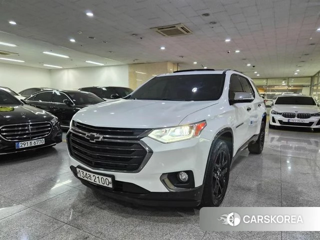 Chevrolet (GM Daewoo) Traverse 2020 Белый из Кореи