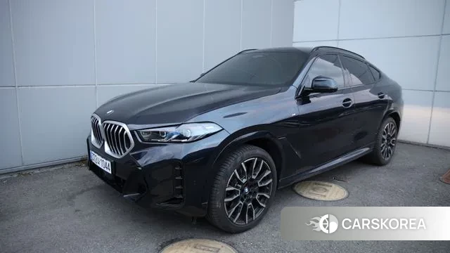 BMW X6 (G06) 2025 Черный из Кореи