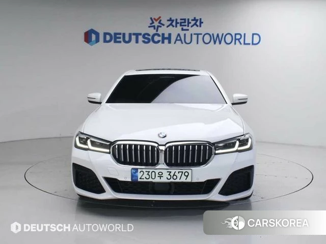 BMW 5 Series (G30) 2021 Белый из Кореи
