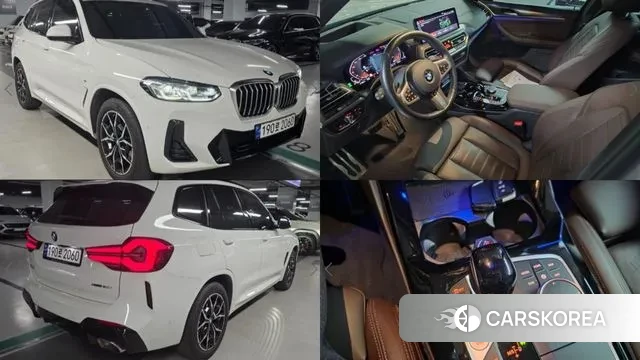 BMW X3 (G01) 2023 Белый из Кореи