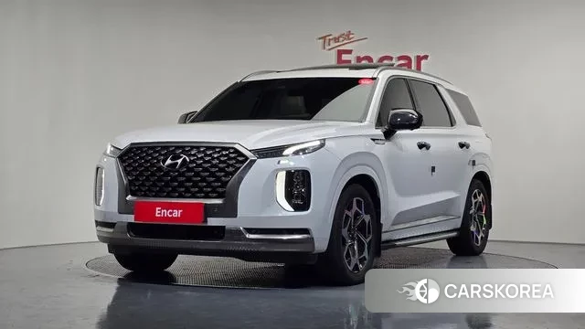 Hyundai Palisade 2022 Белый из Кореи
