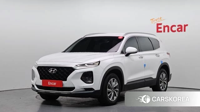 Hyundai Santa Fe TM 2018 Белый из Кореи