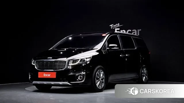 Kia All New Carnival 2018 Черный из Кореи