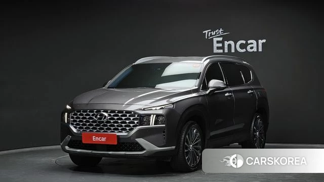 Hyundai The New Santa Fe 2020 Серый из Кореи