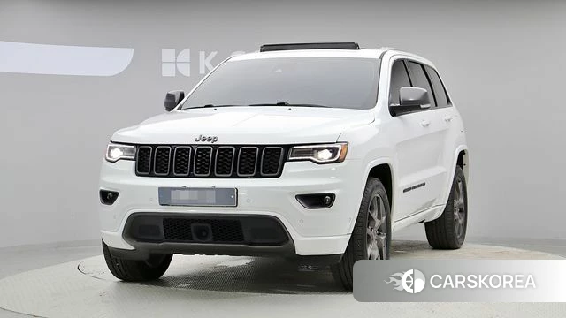 Jeep Grand Cherokee 2021 Белый из Кореи