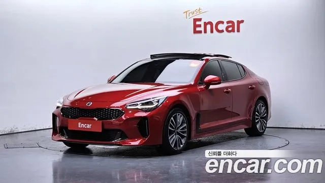 Kia Stinger 2020 Красный из Кореи