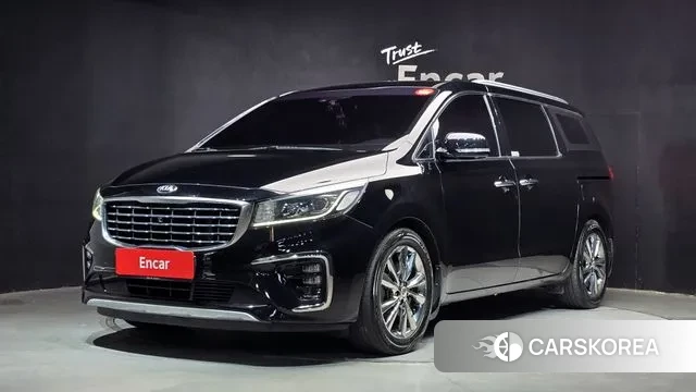 Kia The New Carnival 2018 Черный из Кореи