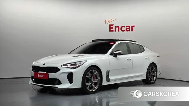 Kia Stinger 2019 Белый из Кореи