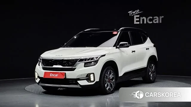 Kia Seltos 2022 Белый из Кореи