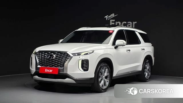 Hyundai Palisade 2021 Белый из Кореи