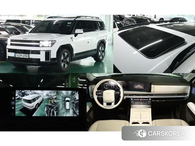 Hyundai Santa Fe (MX5) 2023 Белый из Кореи