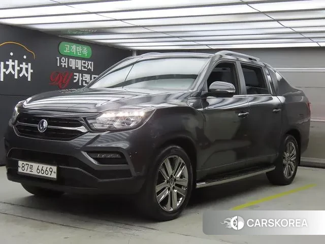 Ssangyong Rexton Sports 2020 Серый из Кореи