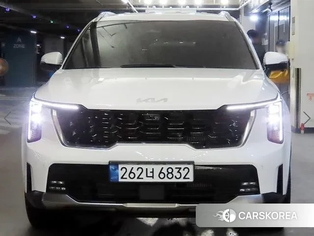 Kia The New Sorento 4th Generation 2024 Белый из Кореи
