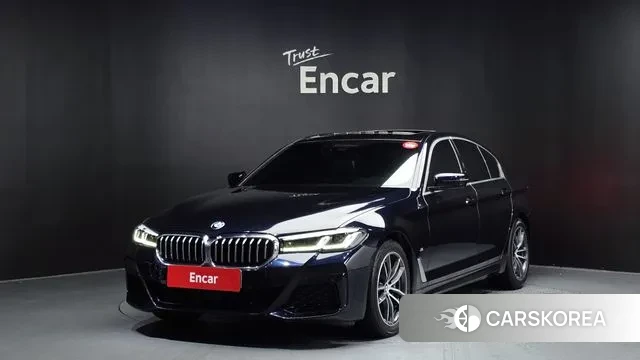 BMW 5 Series (G30) 2020 Черный из Кореи