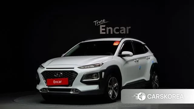 Hyundai Kona 2018 Белый из Кореи