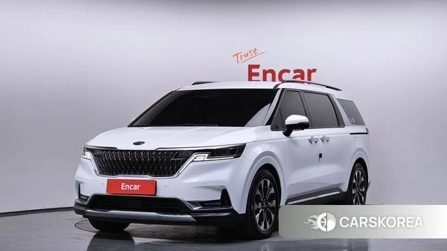 Kia Carnival 4th generation 2021 Белый из Кореи