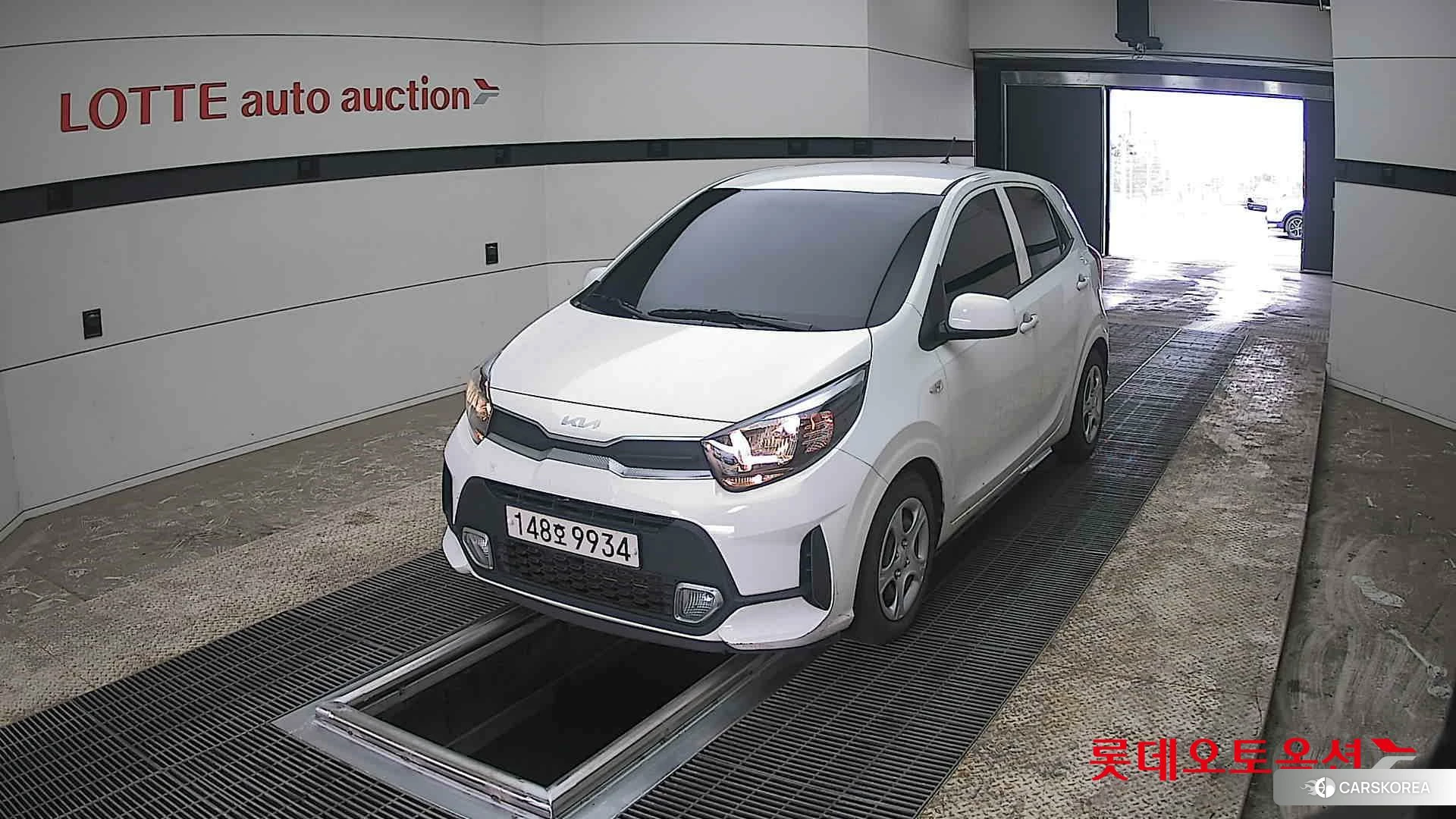 Kia Morning 2022 Clear White из Кореи