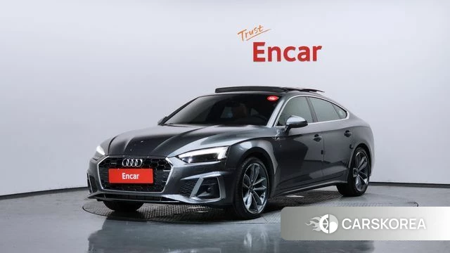 Audi A5 (F5) 2022 Серый из Кореи