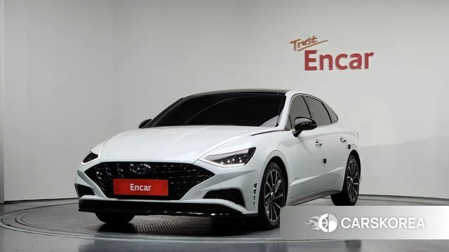 Hyundai Sonata (DN8) 2021 Белый из Кореи