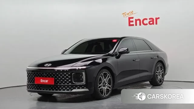 Hyundai Grandeur (GN7) 2023 Черный из Кореи