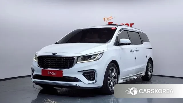 Kia The New Carnival 2018 Белый из Кореи