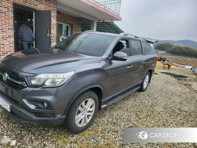 Ssangyong Rexton Sports 2018 Серый из Кореи