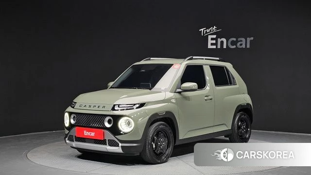 Hyundai Casper 2023 Темно-зеленый из Кореи