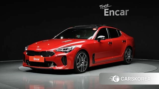 Kia Stinger Meister 2021 Красный из Кореи