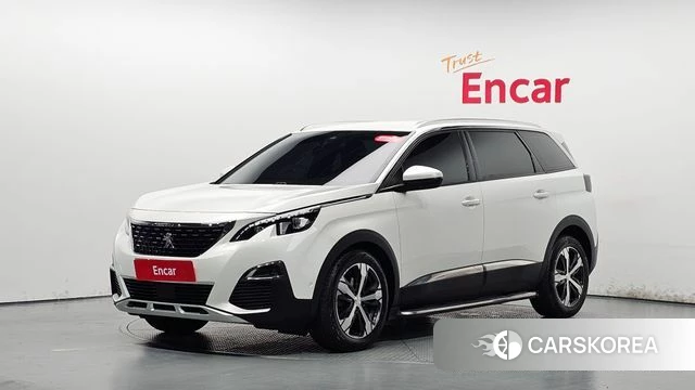 Peugeot 5008 second generation 2018 Белый из Кореи