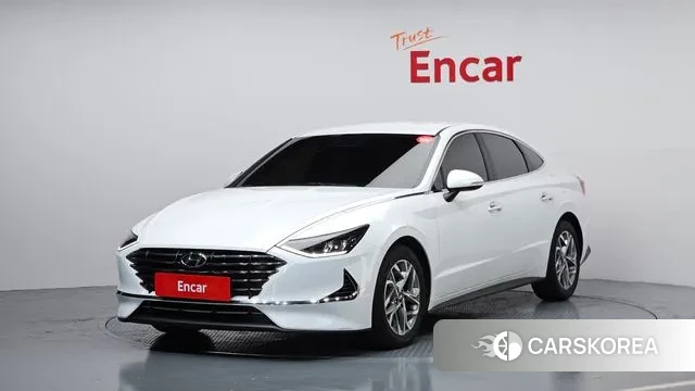 Hyundai Sonata (DN8) 2019 Белый из Кореи